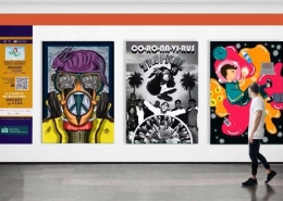travesiaunam_Lleva la UNAM muestra de arte al STC Metro